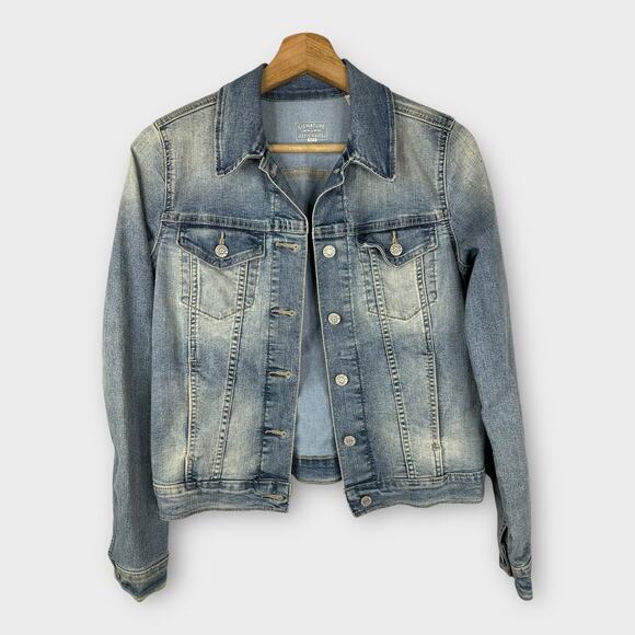 Levi's Jackets & Blazers - Levis Signature Womens size Small Gold Classic Trucker Denim Jacket